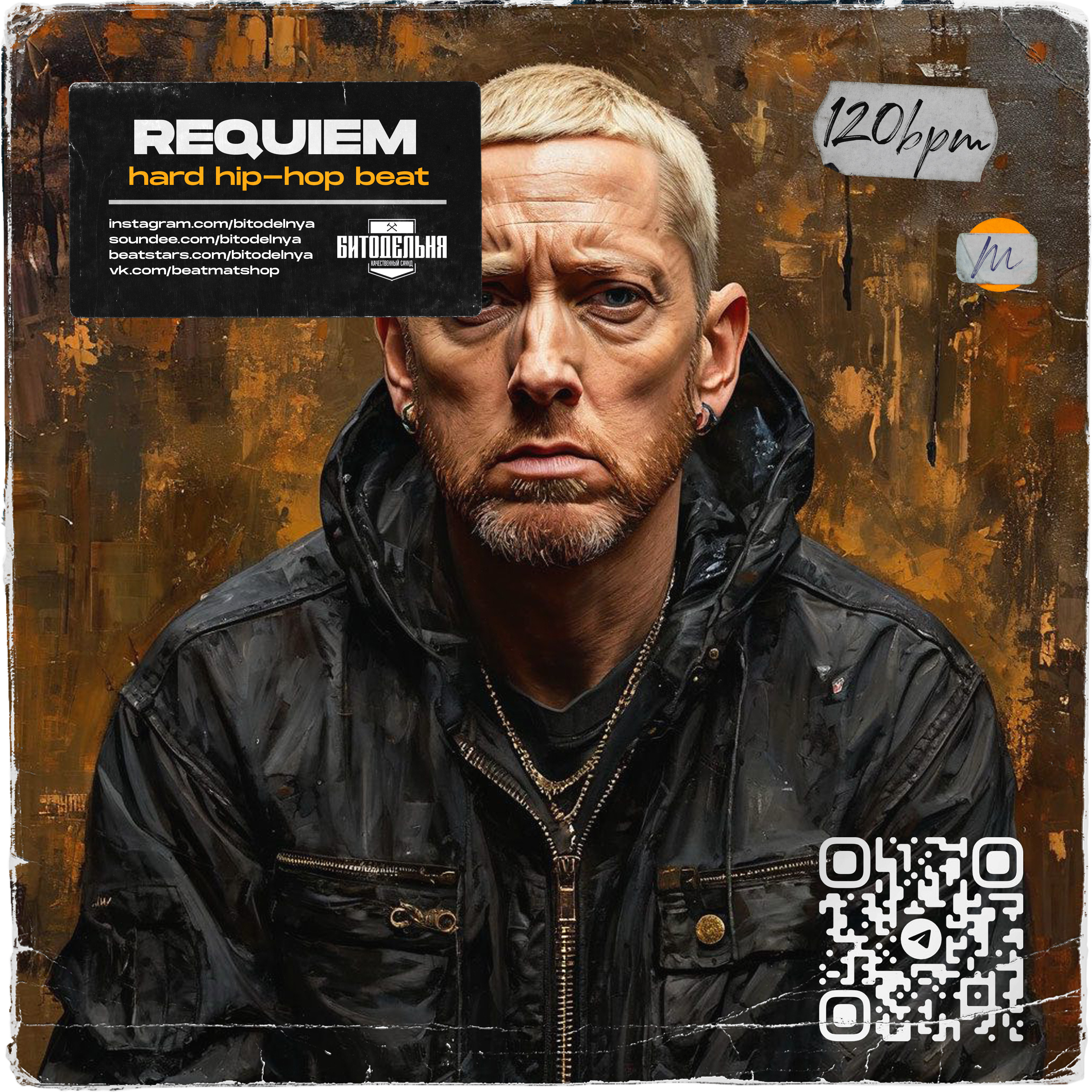 Created over Hard Eminem x Nf type beat - Requiem 120 bpm tagged by Bitodelnya