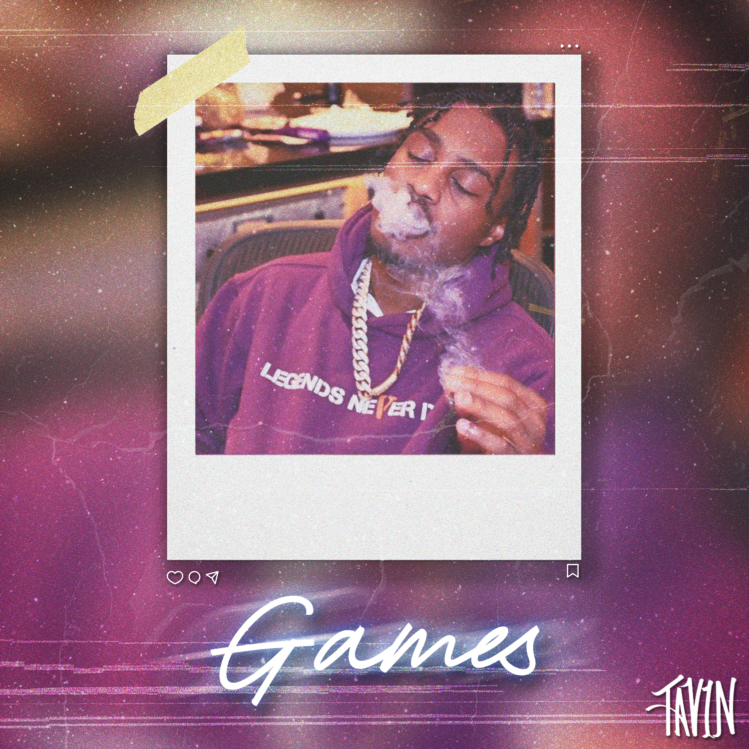 Created over Games – Guitar Trap x Lil Tjay Type Beat by Tav1n