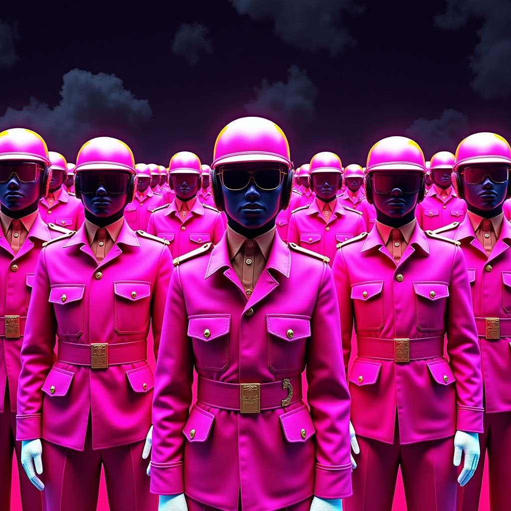Created over Squid Game: Pink Soldiers [BAM Remix] by BΔM®