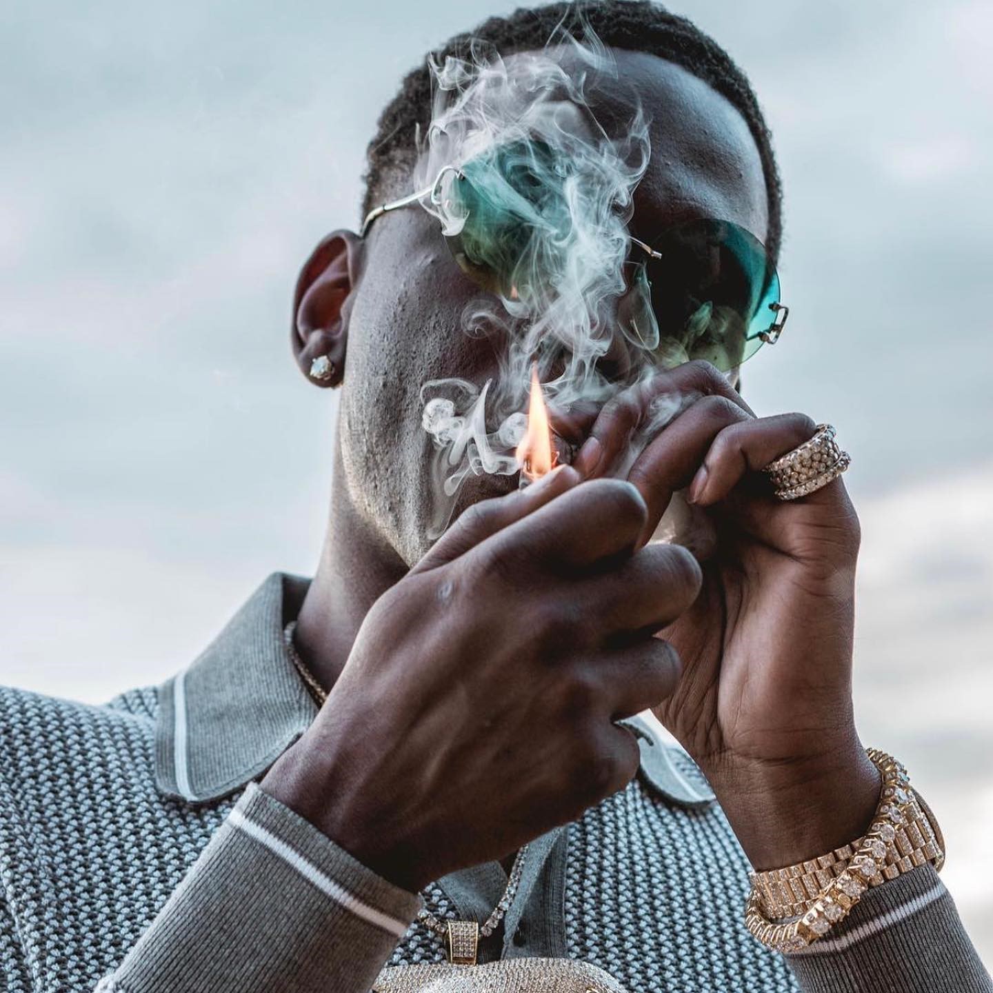 Created over 1000 Blunts | Key Glock Type Beat by realprblms