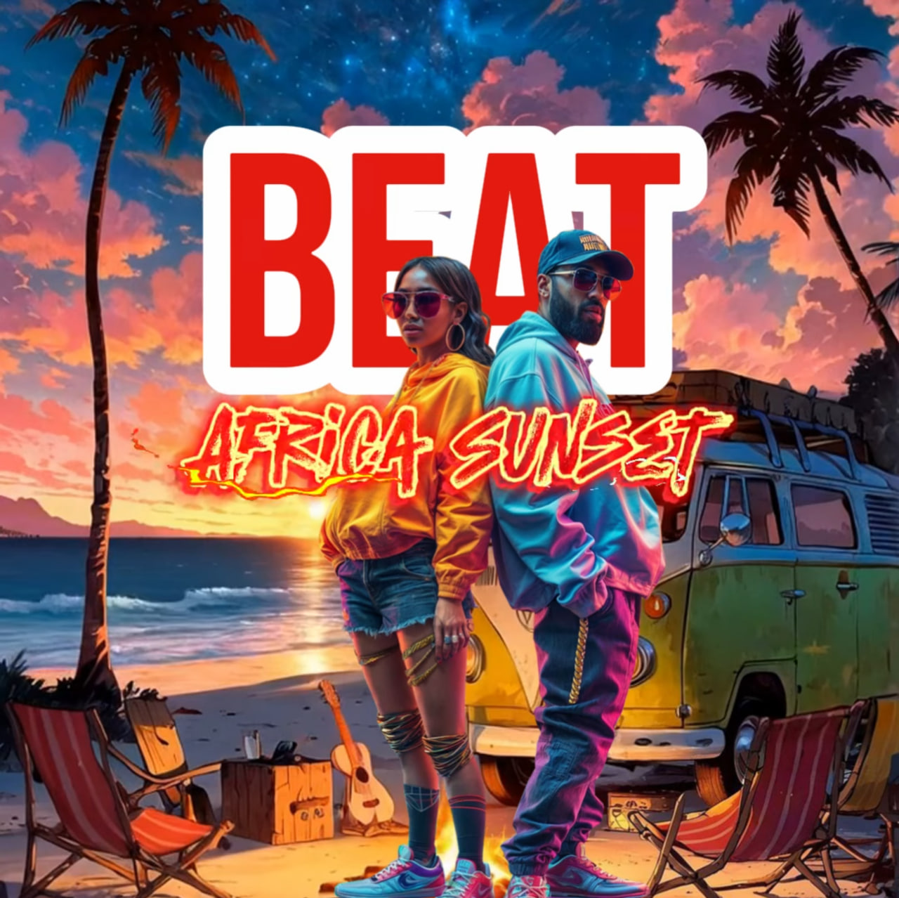 Created over Africa Sunset | Afrobeat Type Beat by Dj Zhorik