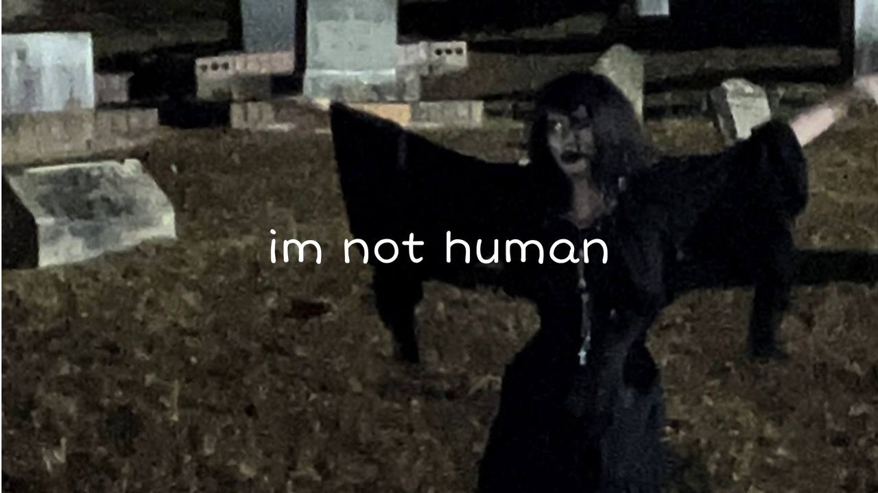 Created over I'm Not Human 120 Bbm by emolynx