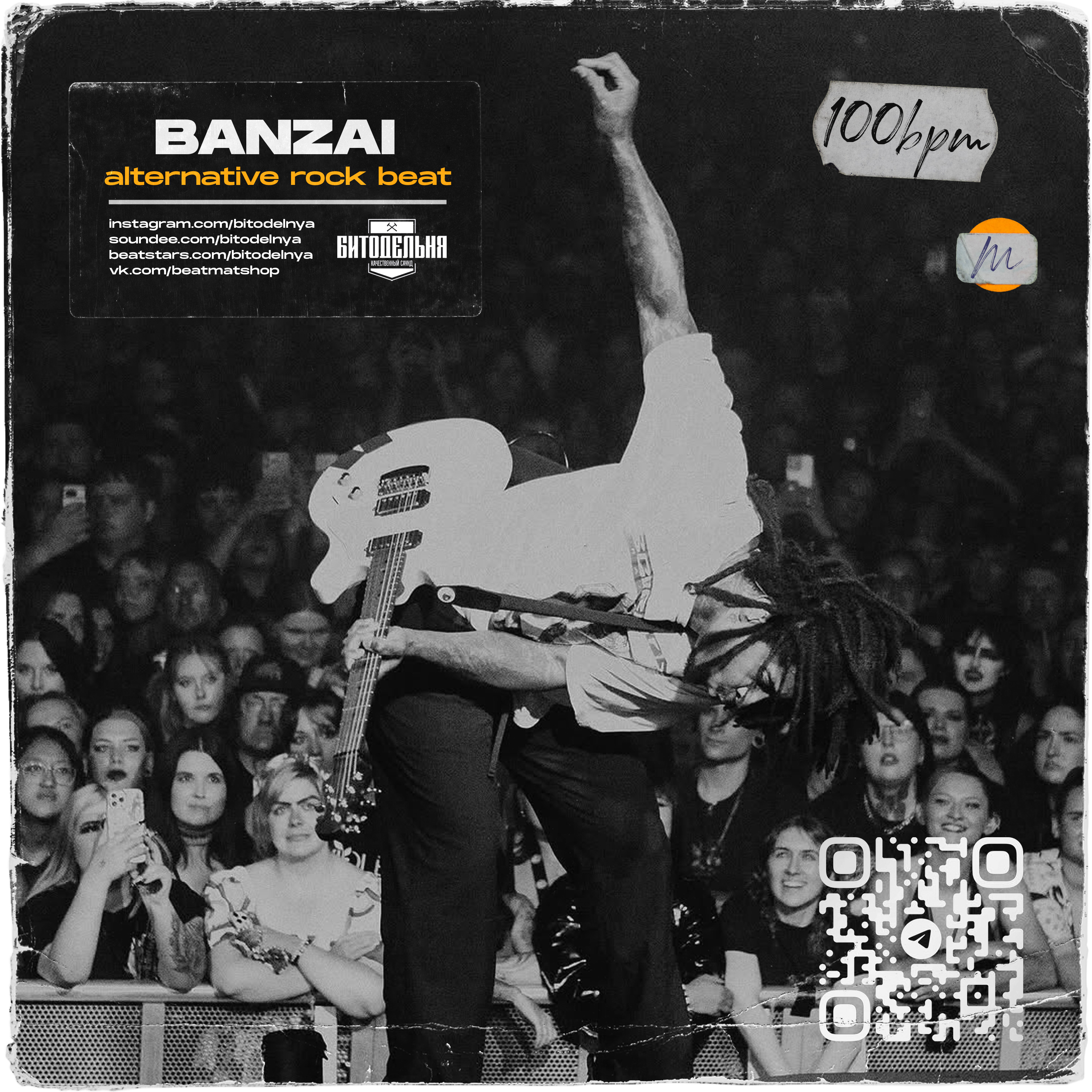 Created over Energetic Nu metal rock beat x fever 333 x limp bizkit type beat - Banzai 100 bpm by Bitodelnya