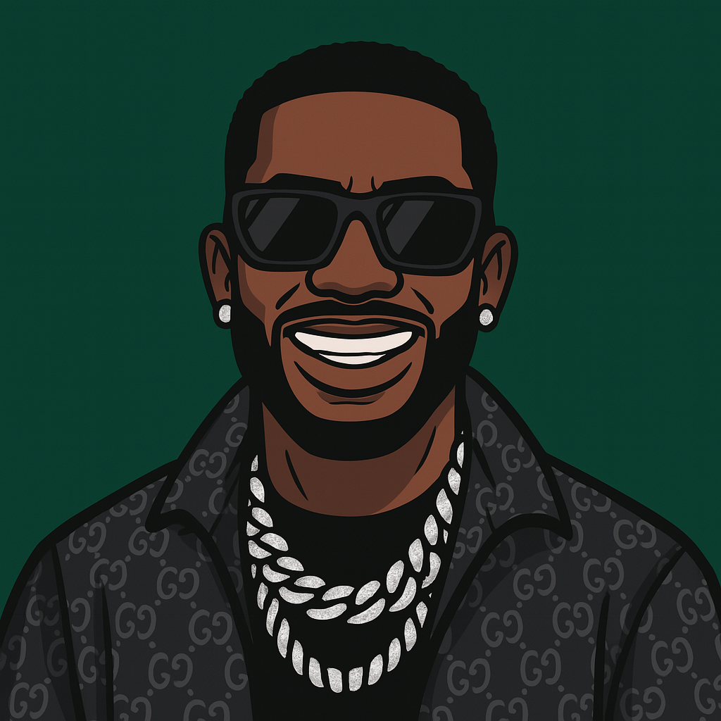 Dark, cinematic trap production with minor‑key melodies, eerie pads and heavy 808s, capturing the gritty tension pioneered by Gucci Mane